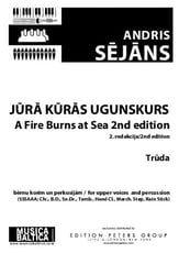 A Fire Burns at Sea SSSAAA choral sheet music cover